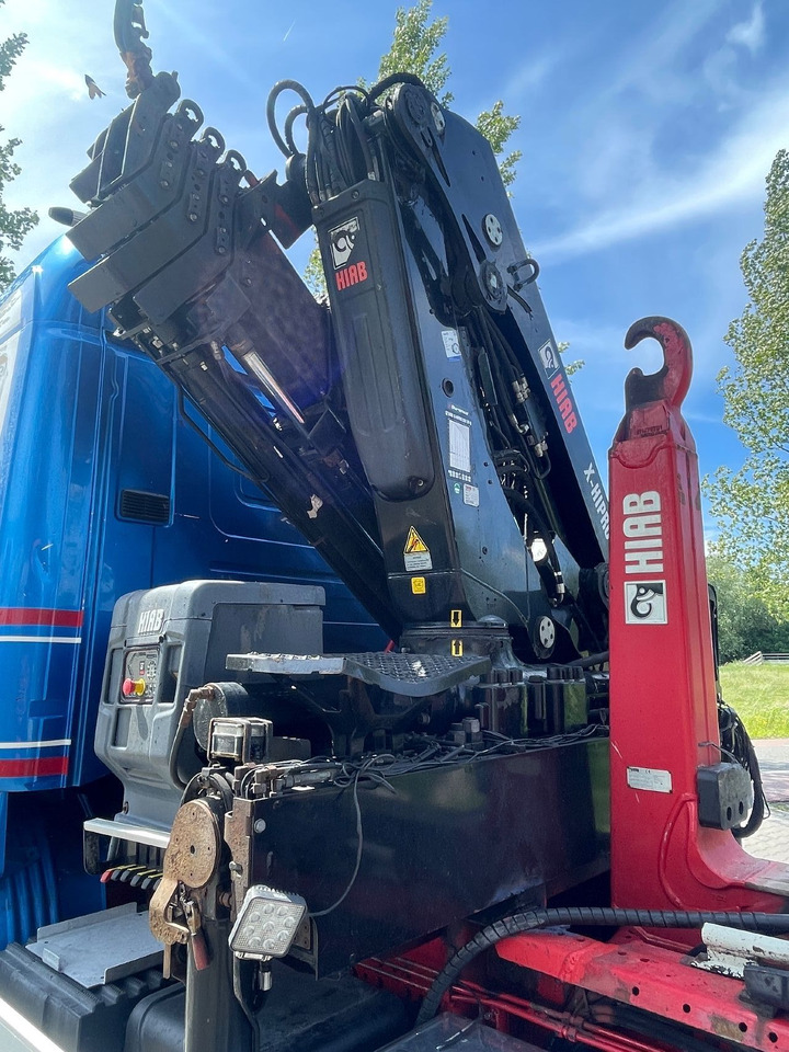 Грузовик-контейнеровоз/ Сменный кузов, Автоманипулятор Scania R480 with hiab hookloader and hiab 262 EP5 with remote crane 2019: фото 7