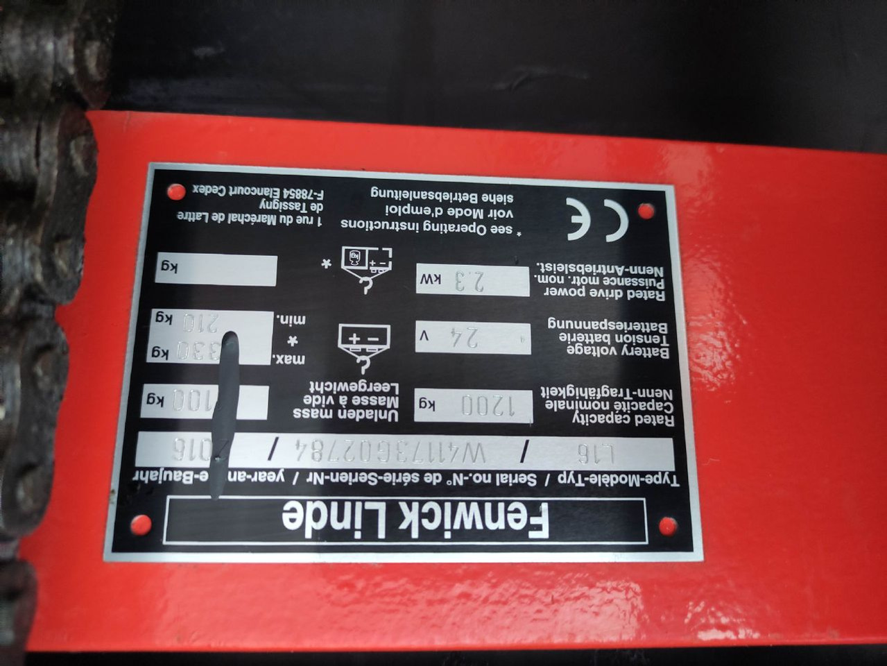 Linde L16-1173 (LACK NEU) - Штабелер: фото 5 Linde L16-1173 (LACK NEU) - Штабелер: фото 5