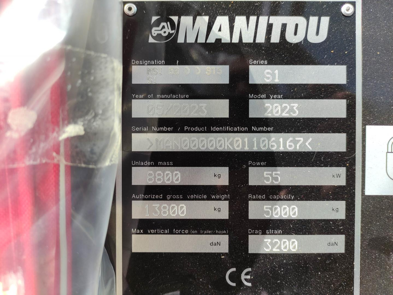 Внедорожный погрузчик Manitou MSi50 (NEU): фото 7
