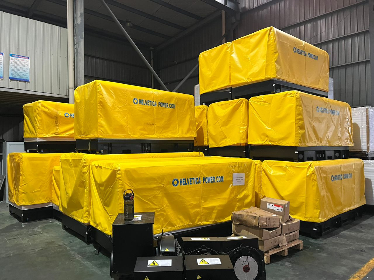 Новый Электрогенератор HELVETICA POWER HP100S1ASR 100KVA / 125 KW Diesel Stromgenerator: фото 7