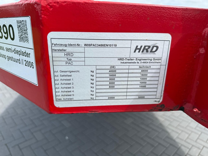 HRD UOPLYST DIEPLADER, 3 ASSEN, GOEDE STAAT, GOEDE BANDEN. - Низкорамный полуприцеп: фото 5 HRD UOPLYST DIEPLADER, 3 ASSEN, GOEDE STAAT, GOEDE BANDEN. - Низкорамный полуприцеп: фото 5