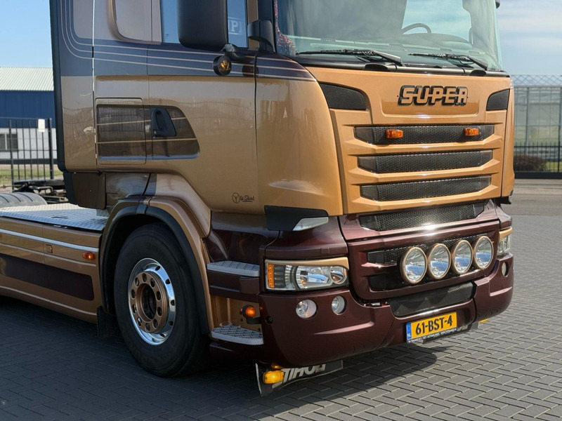 Scania R730 V8 V8, SHOWTRUCK VOLLUCHT, RETARDER, HYDRAULIEK, BOOGIE, ALU WIELEN, LEER. - Тягач: фото 3 Scania R730 V8 V8, SHOWTRUCK VOLLUCHT, RETARDER, HYDRAULIEK, BOOGIE, ALU WIELEN, LEER. - Тягач: фото 3