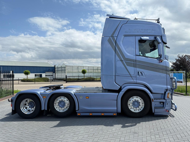 Тягач Scania S650 V8 NGS SHOWTRUCK, GESTUURD, VOLLUCHT, TOPSTAAT, ALCOA'S.: фото 20