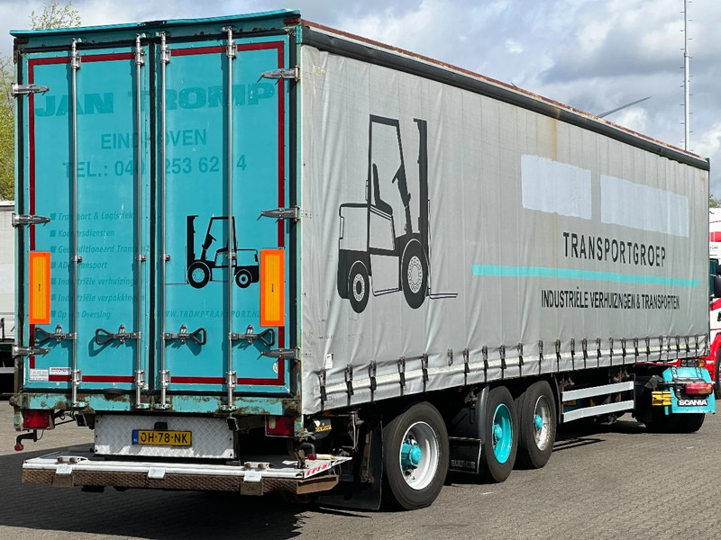 Тентованный полуприцеп Bulthuis SCHUIFZEIL / DISC-BRAKES / STUUR-AS / APK: фото 1
