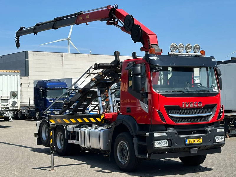 Iveco Stralis 400 6x2 HMF 1720 K3 Kraan Met 24T HTS Kabel Systeem / Rotator / Euro 6 - Тросовый мультилифт, Автоманипулятор: фото 3 Iveco Stralis 400 6x2 HMF 1720 K3 Kraan Met 24T HTS Kabel Systeem / Rotator / Euro 6 - Тросовый мультилифт, Автоманипулятор: фото 3