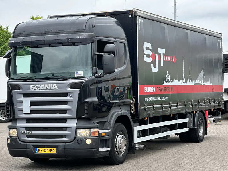 Scania R270 4x2 Schuifzeil / Laadklep / Euro 4 - Тентованный грузовик: фото 1 Scania R270 4x2 Schuifzeil / Laadklep / Euro 4 - Тентованный грузовик: фото 1