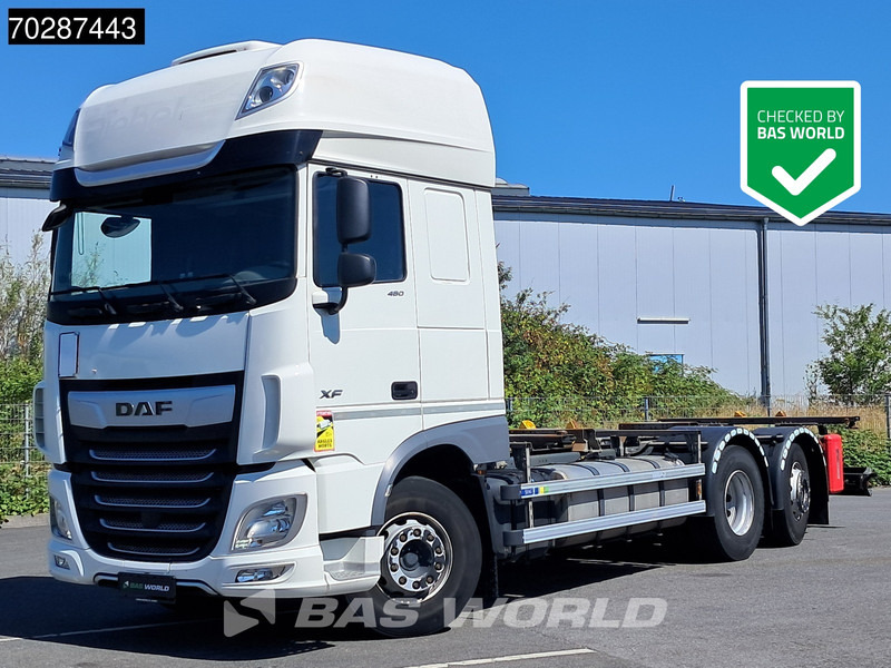 DAF XF 480 6X2 Automatic SSC FAN Retarder Lift+steering Axle Euro 6 - Грузовик-контейнеровоз/ Сменный кузов: фото 1 DAF XF 480 6X2 Automatic SSC FAN Retarder Lift+steering Axle Euro 6 - Грузовик-контейнеровоз/ Сменный кузов: фото 1