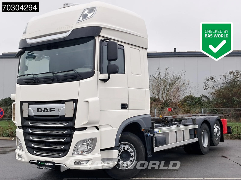 DAF XF 480 6X2 BDF SSC Retarder Lift+Steering Axle Automatic Euro 6 - Грузовик-контейнеровоз/ Сменный кузов: фото 1 DAF XF 480 6X2 BDF SSC Retarder Lift+Steering Axle Automatic Euro 6 - Грузовик-контейнеровоз/ Сменный кузов: фото 1