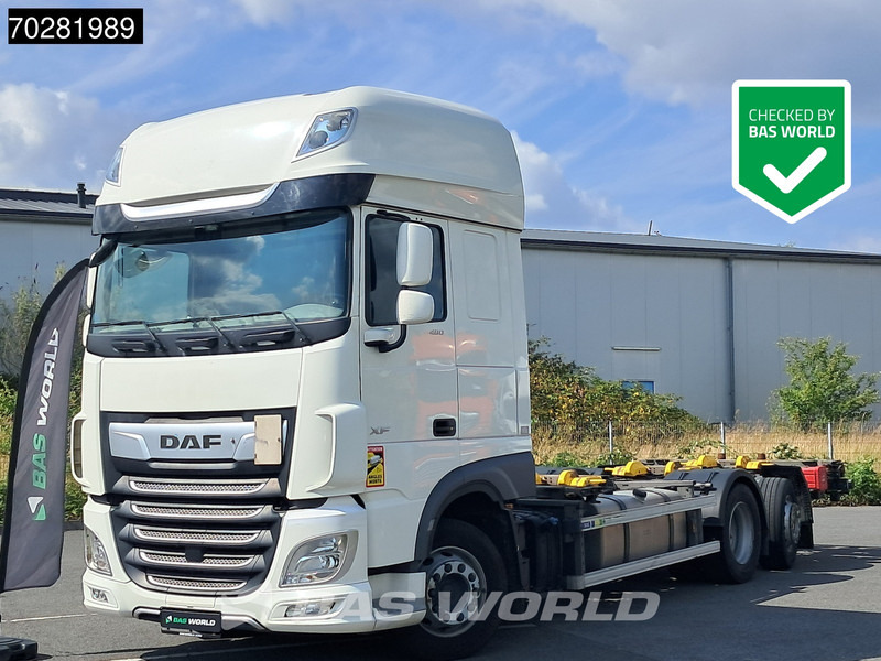 DAF XF 480 6X2 SSC BDF Retarder 2xTanks Lift+Lenkachse ACC Euro 6 - Грузовик-контейнеровоз/ Сменный кузов: фото 1 DAF XF 480 6X2 SSC BDF Retarder 2xTanks Lift+Lenkachse ACC Euro 6 - Грузовик-контейнеровоз/ Сменный кузов: фото 1