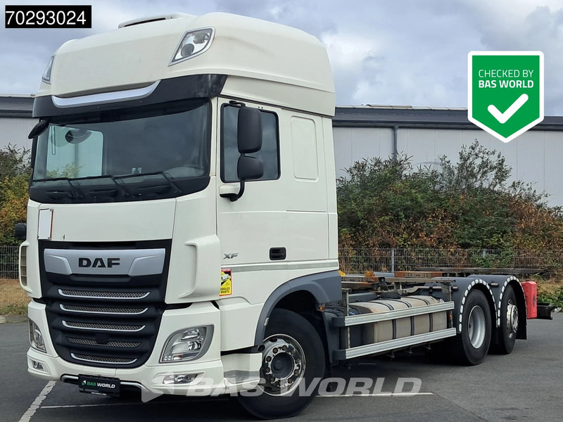 DAF XF 480 6X2 SSC FAN Retarder Lift-Lenkachse ACC LED Euro 6 - Грузовик-контейнеровоз/ Сменный кузов: фото 1 DAF XF 480 6X2 SSC FAN Retarder Lift-Lenkachse ACC LED Euro 6 - Грузовик-контейнеровоз/ Сменный кузов: фото 1