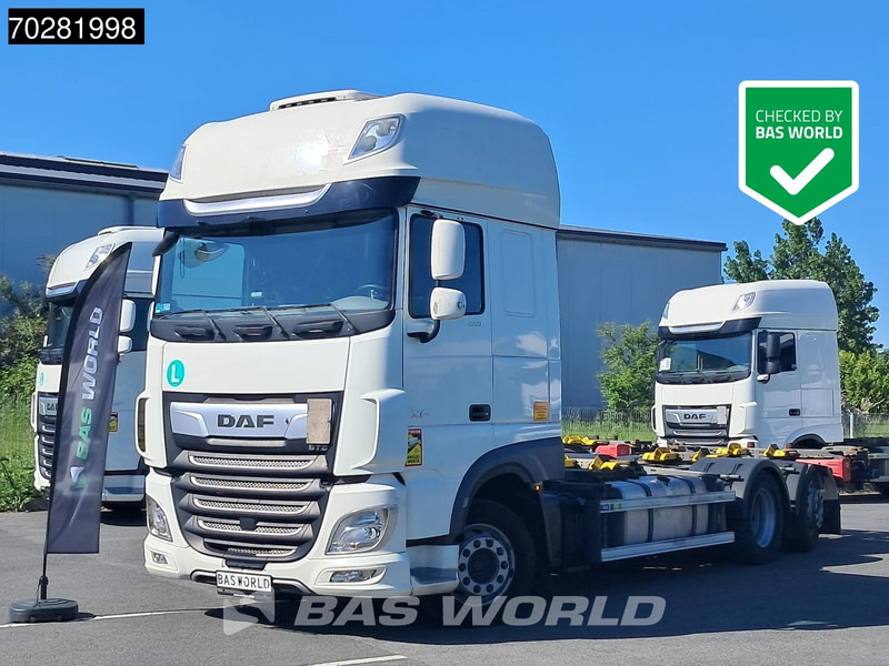 DAF XF 480 6X2 SSC Retarder 2x Tanks Lift+Lenkachse Standklima ACC LED - Грузовик-контейнеровоз/ Сменный кузов: фото 1 DAF XF 480 6X2 SSC Retarder 2x Tanks Lift+Lenkachse Standklima ACC LED - Грузовик-контейнеровоз/ Сменный кузов: фото 1