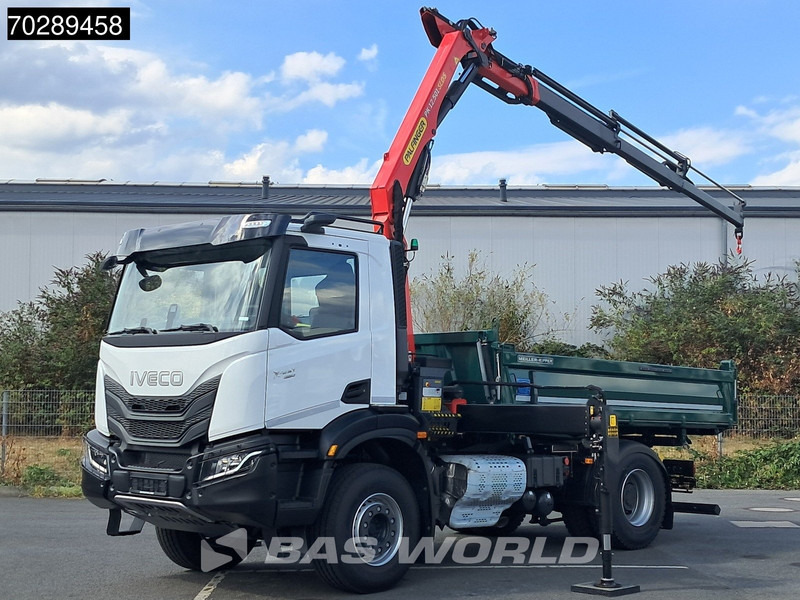 Iveco X-Way 460 4X2 NEW Palfinger PK12.501 Kran Crane Remote 3-way tipper ACC Navi - Самосвал, Автоманипулятор: фото 2 Iveco X-Way 460 4X2 NEW Palfinger PK12.501 Kran Crane Remote 3-way tipper ACC Navi - Самосвал, Автоманипулятор: фото 2