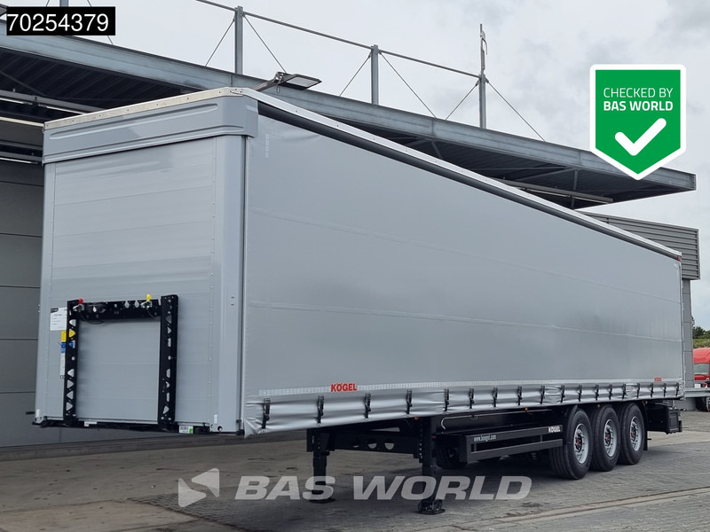Новый Тентованный полуприцеп Kögel S24-1 3 axles NEW-UNUSED BPW Liftachse Edscha: фото 1