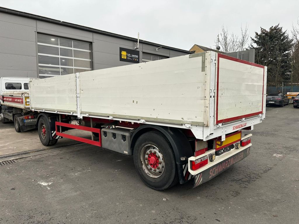 Schwarzmüller Baustoffanhg 7,1m*NL 14,6to*Luft*BPW*ZS*gt.Zstd. - Полуприцеп бортовой/ Платформа: фото 3 Schwarzmüller Baustoffanhg 7,1m*NL 14,6to*Luft*BPW*ZS*gt.Zstd. - Полуприцеп бортовой/ Платформа: фото 3