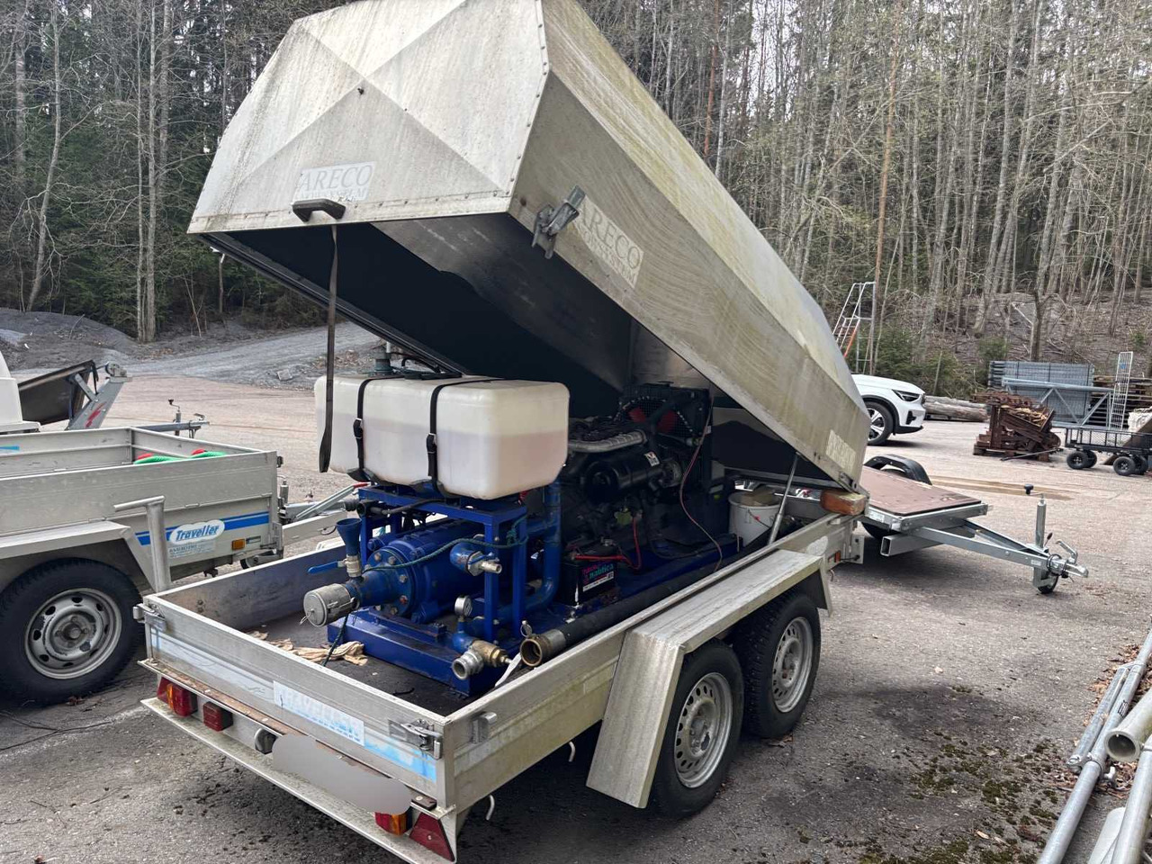 Water pump on trailer Areco Snowsystems - Насос для воды: фото 2 Water pump on trailer Areco Snowsystems - Насос для воды: фото 2