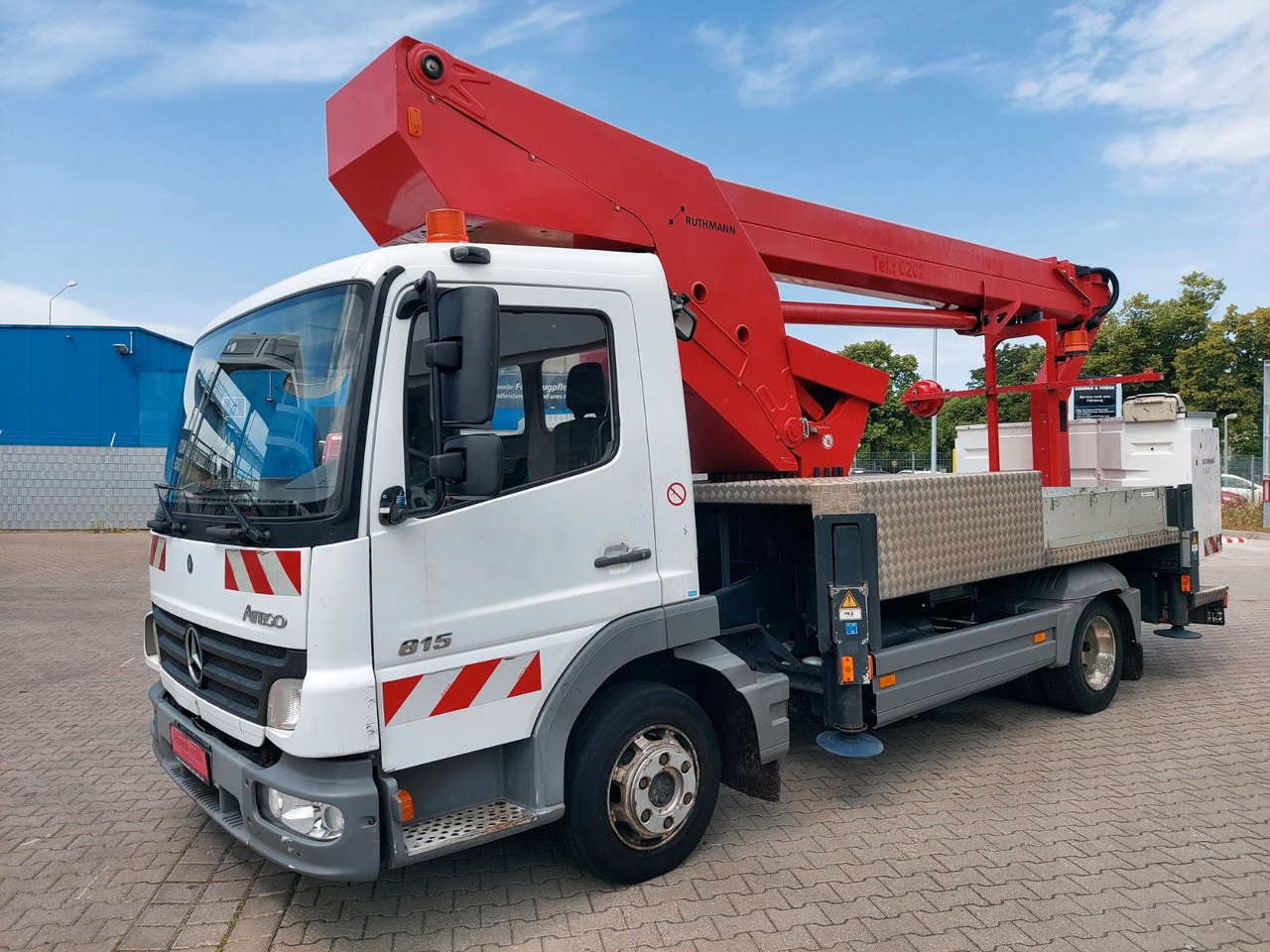 Грузовик с подъемником Mercedes-Benz Atego 2 4-Zyl. 4x2  RUTHMANN T270  27 METER: фото 6