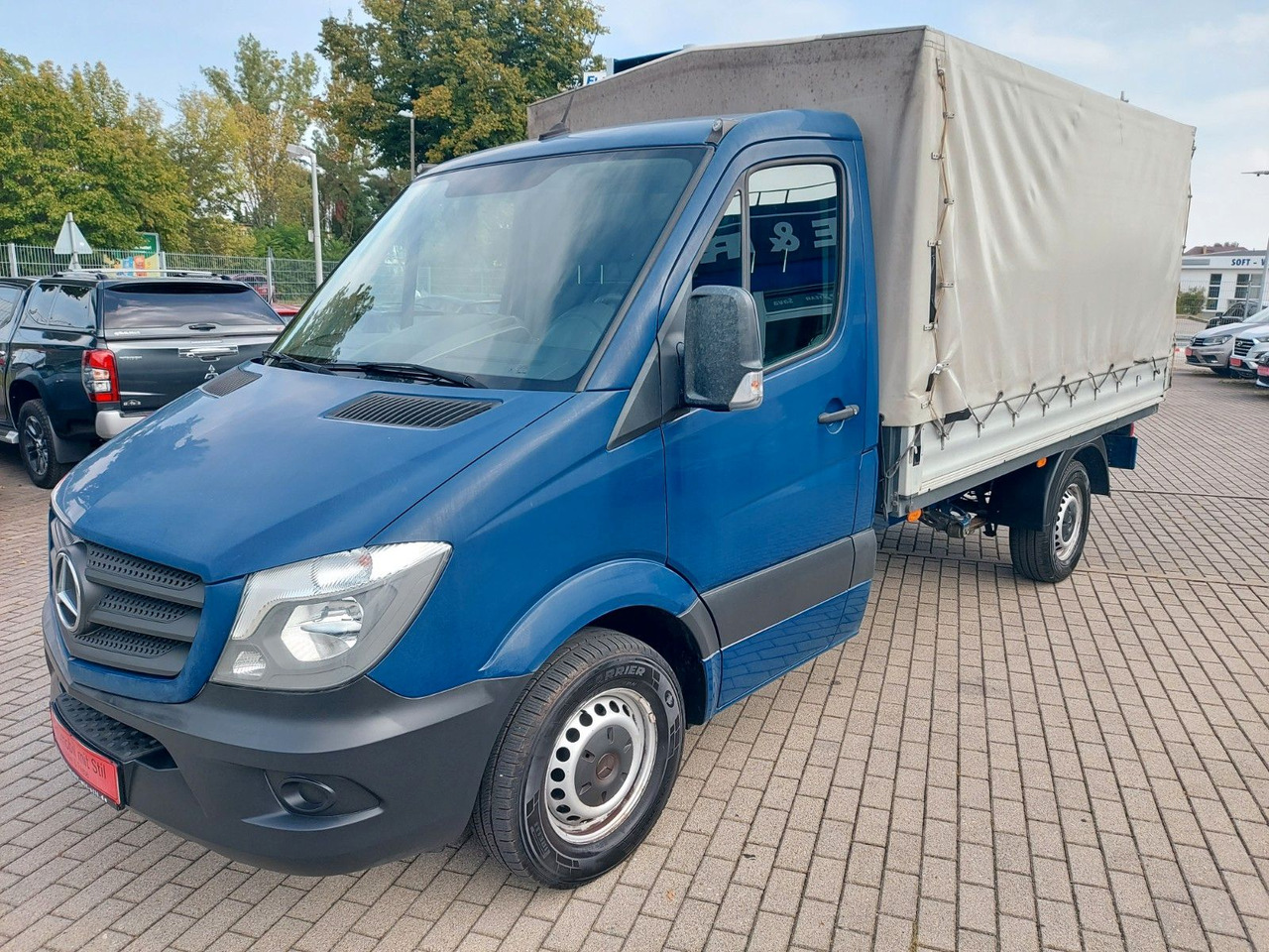 Mercedes-Benz Sprinter II Pritsche 316 Pritsche Plane - Тентованный фургон: фото 3 Mercedes-Benz Sprinter II Pritsche 316 Pritsche Plane - Тентованный фургон: фото 3