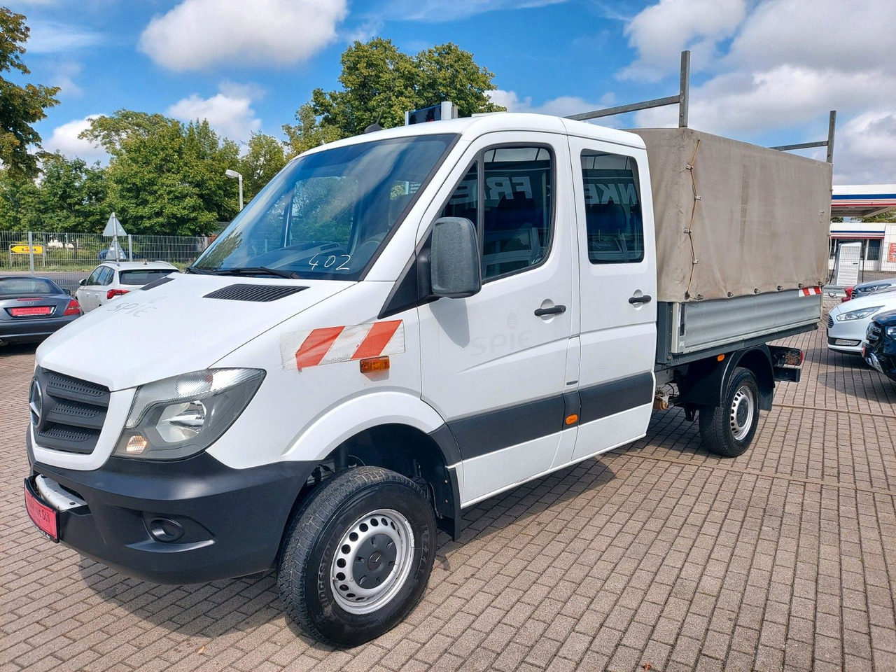 Mercedes-Benz Sprinter II Pritsche DoKa 316 4X4 Klima Standhei - Тентованный фургон, Грузопассажирский фургон: фото 4 Mercedes-Benz Sprinter II Pritsche DoKa 316 4X4 Klima Standhei - Тентованный фургон, Грузопассажирский фургон: фото 4