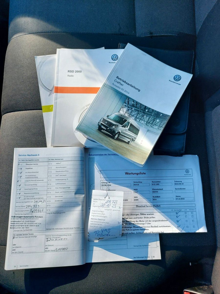 Новый Цельнометаллический фургон Volkswagen Crafter Kasten 35 mittel L2H2 Hochdach KLIMA AHK: фото 23