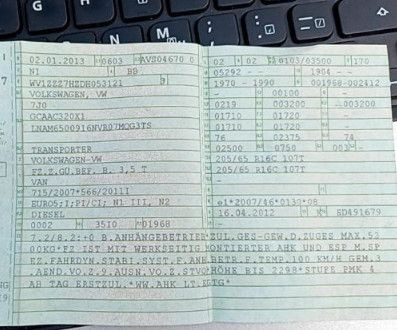 Пассажирский фургон Volkswagen T5 Transporter Kasten-Kombi Lang 4Motion KLIMA: фото 28 Пассажирский фургон Volkswagen T5 Transporter Kasten-Kombi Lang 4Motion KLIMA: фото 28