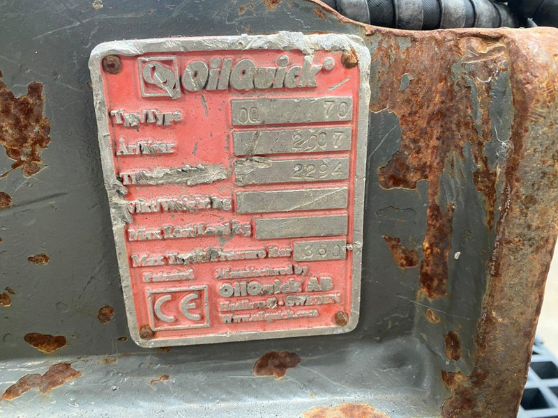 Oil Quick OQ 70 - Сцепное устройство: фото 3 Oil Quick OQ 70 - Сцепное устройство: фото 3