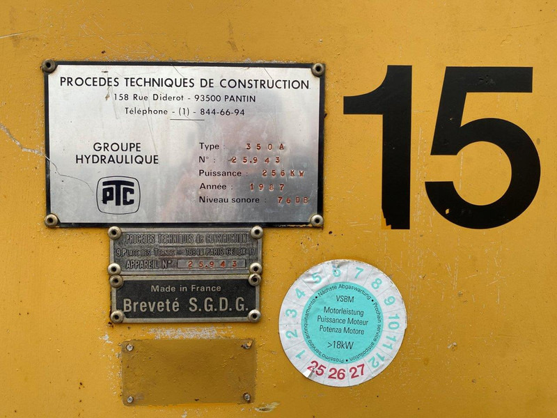 Виброплита Ptc PTC 350A powerpack + 15HF1 trilblok NVT: фото 7