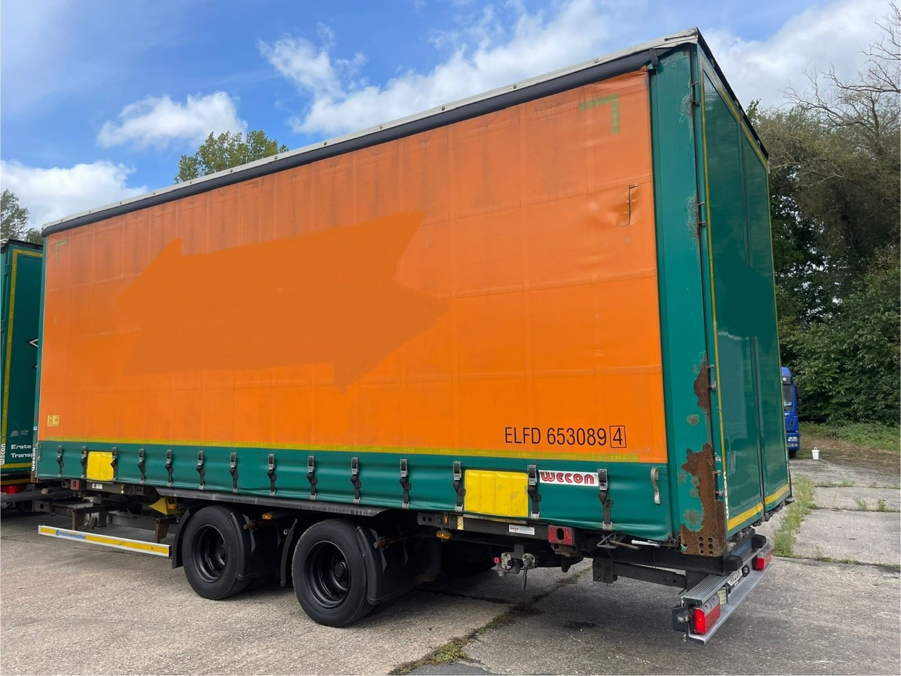 Kotschenreuther TWB 218 Pritsche+Plane/2-Achs/WECON/7,3m/14800kg - Тентованный прицеп: фото 3 Kotschenreuther TWB 218 Pritsche+Plane/2-Achs/WECON/7,3m/14800kg - Тентованный прицеп: фото 3