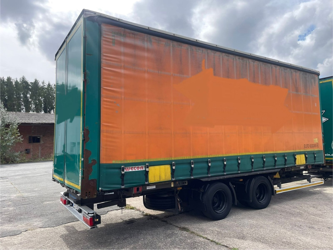 Kotschenreuther TWB 218 Pritsche+Plane/2-Achs/WECON/7,3m/14800kg - Тентованный прицеп: фото 4 Kotschenreuther TWB 218 Pritsche+Plane/2-Achs/WECON/7,3m/14800kg - Тентованный прицеп: фото 4