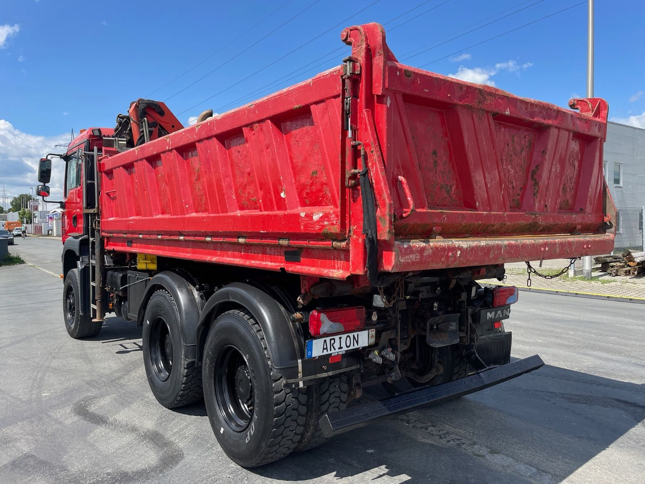 MAN TGA 26.360 6x6H Dreiseitenkipper/Kran/PALFINGER - Самосвал, Автоманипулятор: фото 4 MAN TGA 26.360 6x6H Dreiseitenkipper/Kran/PALFINGER - Самосвал, Автоманипулятор: фото 4