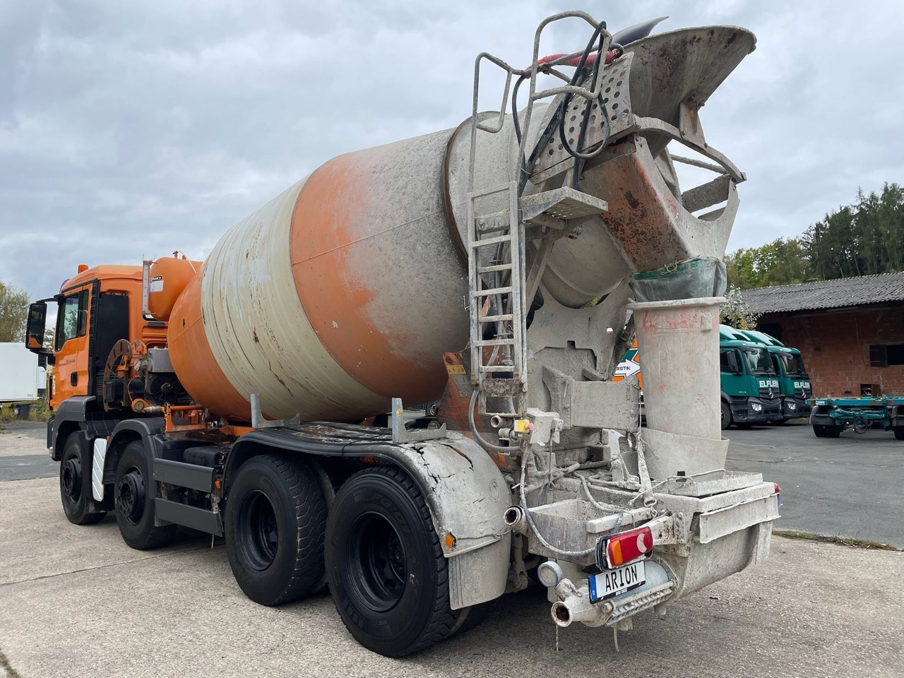 MAN TGS 32.360 8x4 BB Betonmischer/CIFA/SL9/9m3/EU4 - Автобетоносмеситель: фото 4 MAN TGS 32.360 8x4 BB Betonmischer/CIFA/SL9/9m3/EU4 - Автобетоносмеситель: фото 4