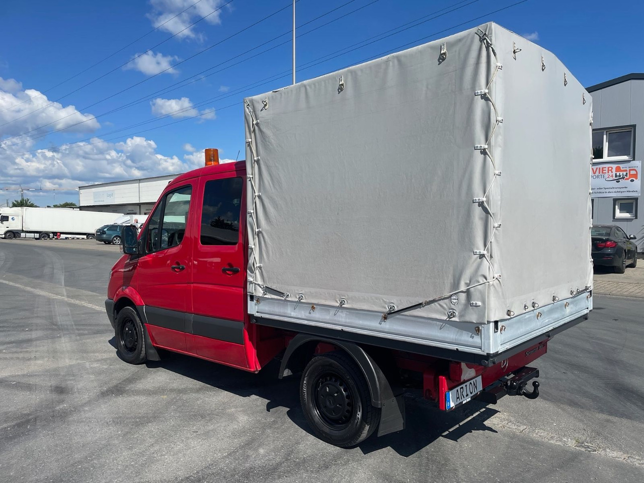 Mercedes-Benz Sprinter II 213 CDI Pritsche/DOKA/EU4/TÜV-05/27 - Тентованный фургон, Грузопассажирский фургон: фото 4 Mercedes-Benz Sprinter II 213 CDI Pritsche/DOKA/EU4/TÜV-05/27 - Тентованный фургон, Грузопассажирский фургон: фото 4