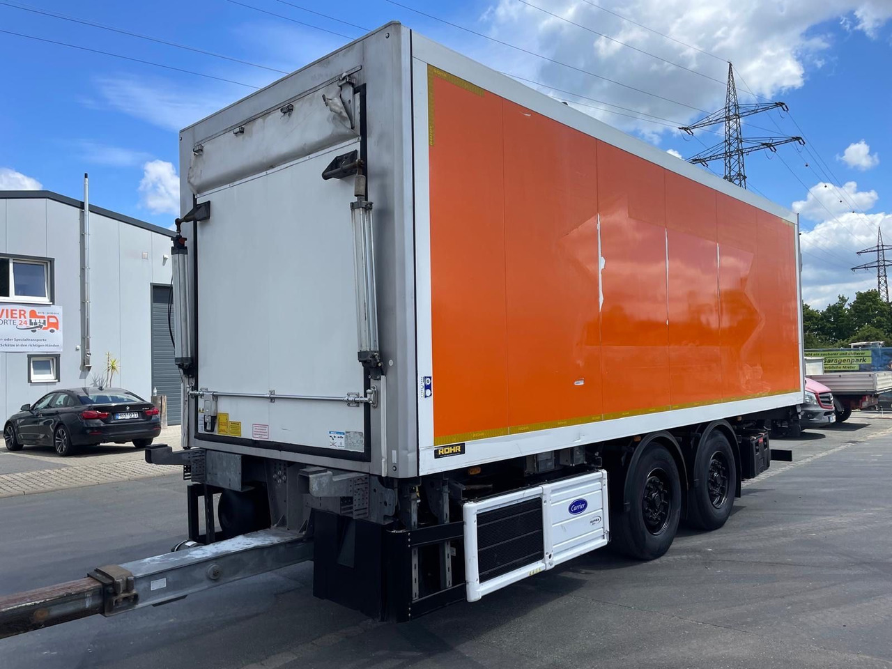 ROHR RZK/18 IV Tandem-Kühlanhänger/CARRIER/LBW/DAUTEL - Прицеп-рефрижератор: фото 1 ROHR RZK/18 IV Tandem-Kühlanhänger/CARRIER/LBW/DAUTEL - Прицеп-рефрижератор: фото 1