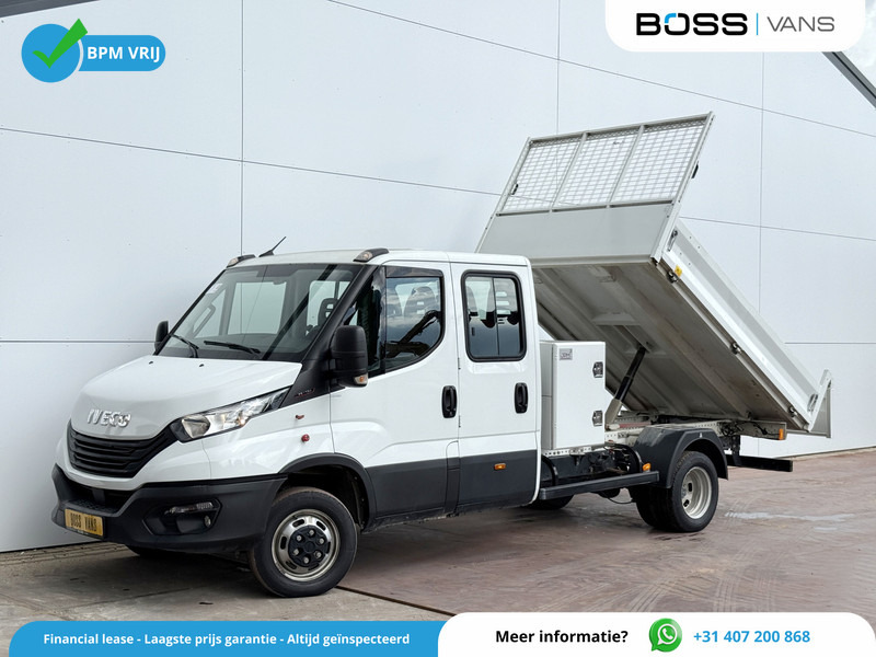 Iveco Daily 35C16 3.0 Dubbele Cabine Kipper Dubbellucht Airco Navigatie 3.5t Trekhaak Tipper Benne - Малотоннажный самосвал, Грузопассажирский фургон: фото 1 Iveco Daily 35C16 3.0 Dubbele Cabine Kipper Dubbellucht Airco Navigatie 3.5t Trekhaak Tipper Benne - Малотоннажный самосвал, Грузопассажирский фургон: фото 1