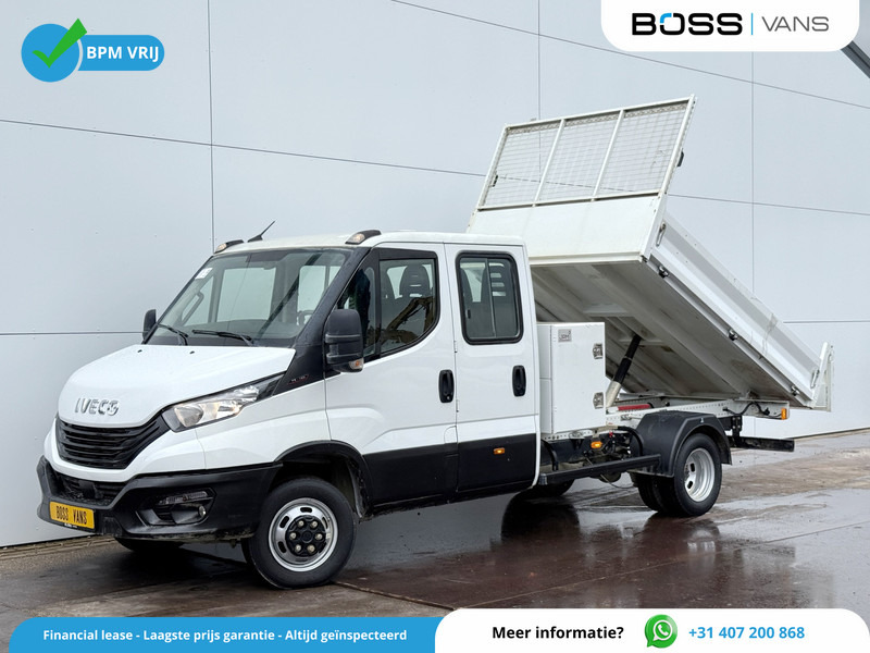 Iveco Daily 35C16 3.0 Dubbele Cabine Kipper Dubbellucht Airco Navigatie Camera 3.5t Trekhaak Tipper Benne - Малотоннажный самосвал, Грузопассажирский фургон: фото 1 Iveco Daily 35C16 3.0 Dubbele Cabine Kipper Dubbellucht Airco Navigatie Camera 3.5t Trekhaak Tipper Benne - Малотоннажный самосвал, Грузопассажирский фургон: фото 1