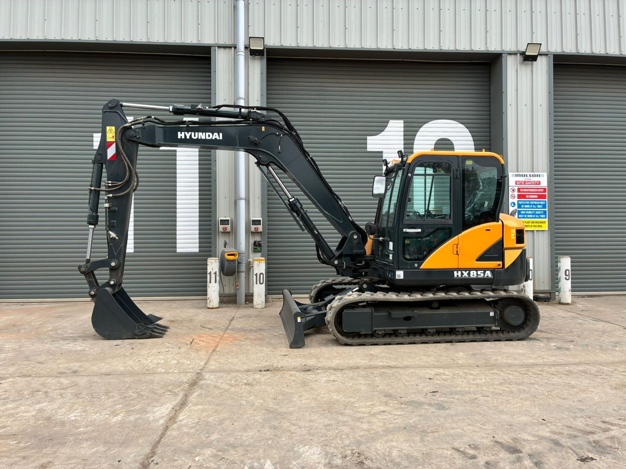 Hyundai HX85A - Мини-экскаватор: фото 2 Hyundai HX85A - Мини-экскаватор: фото 2