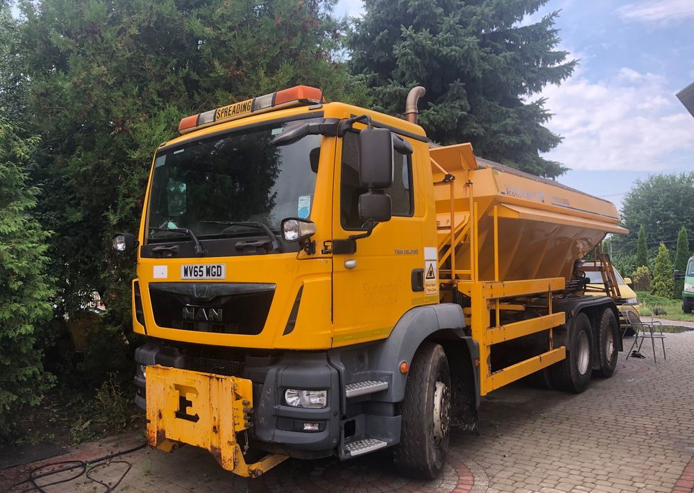 MAN TGM 26.290 piaskarka solarka schmidt 6x4 euro6 - Коммунальная/ Специальная техника, Грузовик: фото 1 MAN TGM 26.290 piaskarka solarka schmidt 6x4 euro6 - Коммунальная/ Специальная техника, Грузовик: фото 1