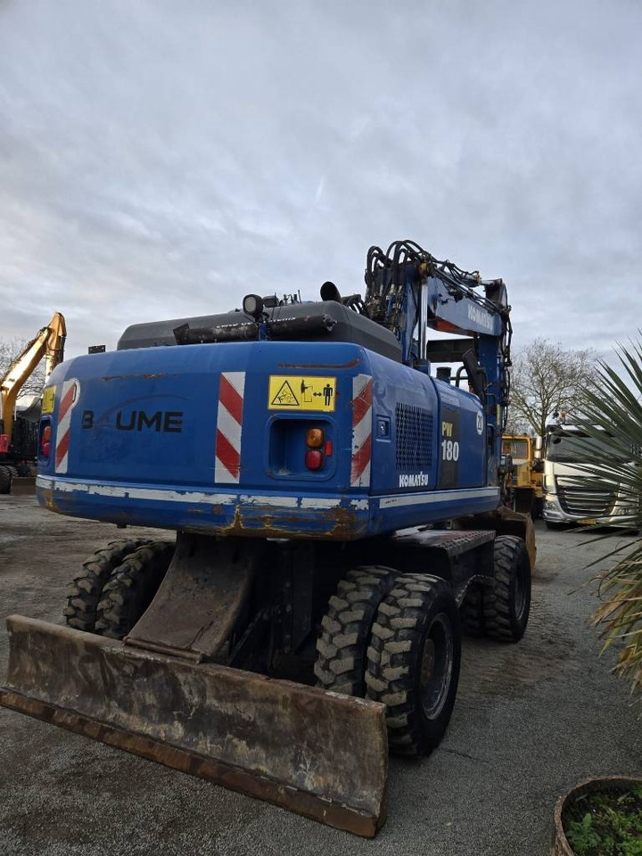 Komatsu PW 180-7EO - Колёсный экскаватор: фото 4 Komatsu PW 180-7EO - Колёсный экскаватор: фото 4