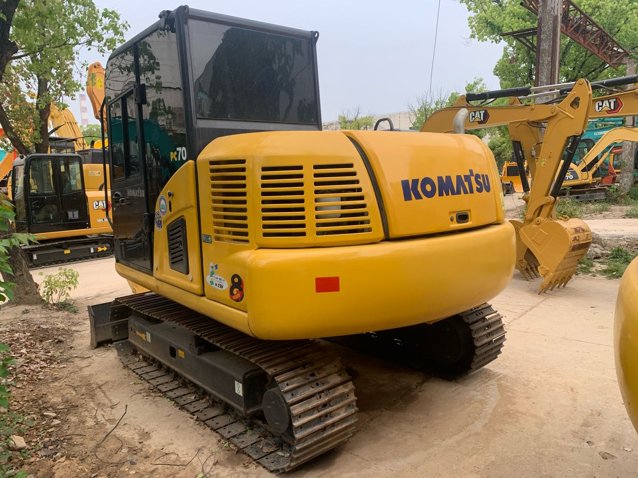 KOMATSU PC 70-8 - Мини-экскаватор: фото 3 KOMATSU PC 70-8 - Мини-экскаватор: фото 3