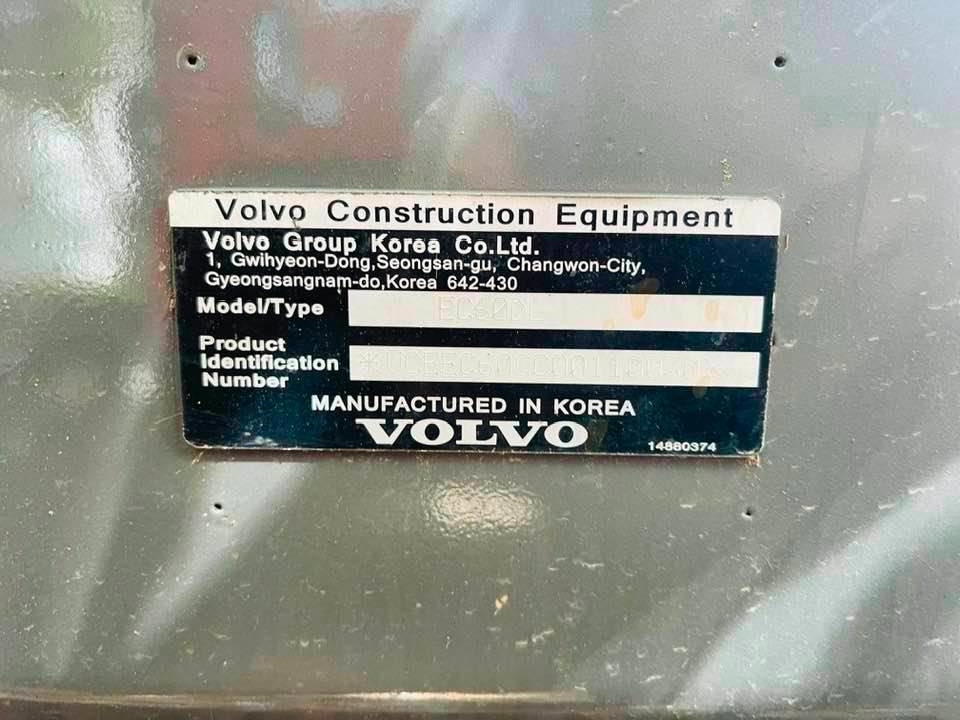 Мини-экскаватор Volvo EX60 DL: фото 6
