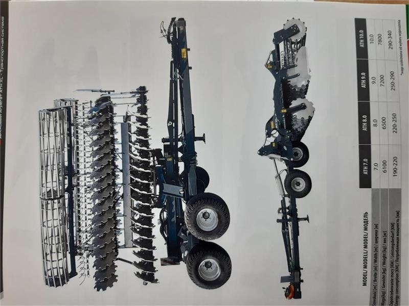 Agro - TOM disc harve  - Дисковая борона: фото 1 Agro - TOM disc harve  - Дисковая борона: фото 1