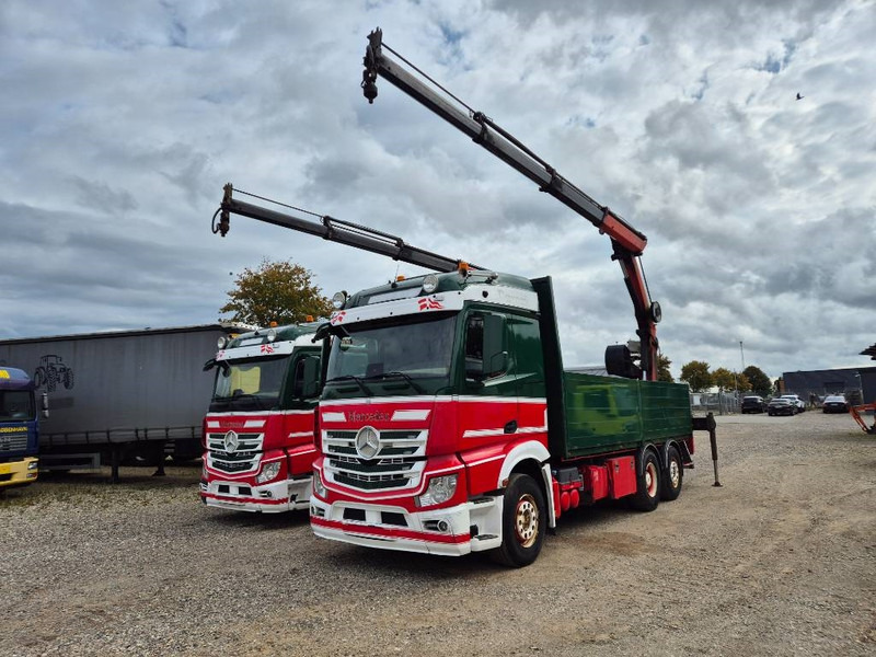 Mercedes-Benz Actros 2551/6x2 // Palfinger 16002 B // 2 x trucks - Автоманипулятор: фото 3 Mercedes-Benz Actros 2551/6x2 // Palfinger 16002 B // 2 x trucks - Автоманипулятор: фото 3