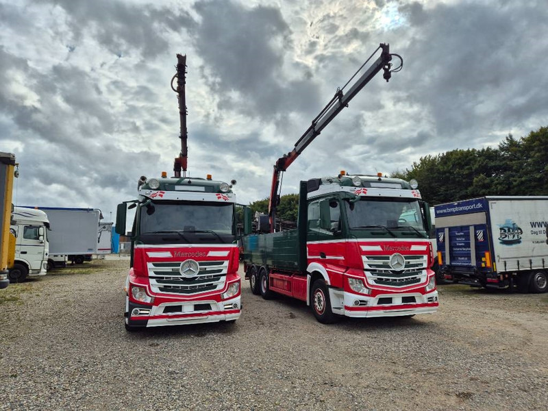 Mercedes-Benz Actros 2551/6x2 // Palfinger 16002 B // 2 x trucks - Автоманипулятор: фото 2 Mercedes-Benz Actros 2551/6x2 // Palfinger 16002 B // 2 x trucks - Автоманипулятор: фото 2