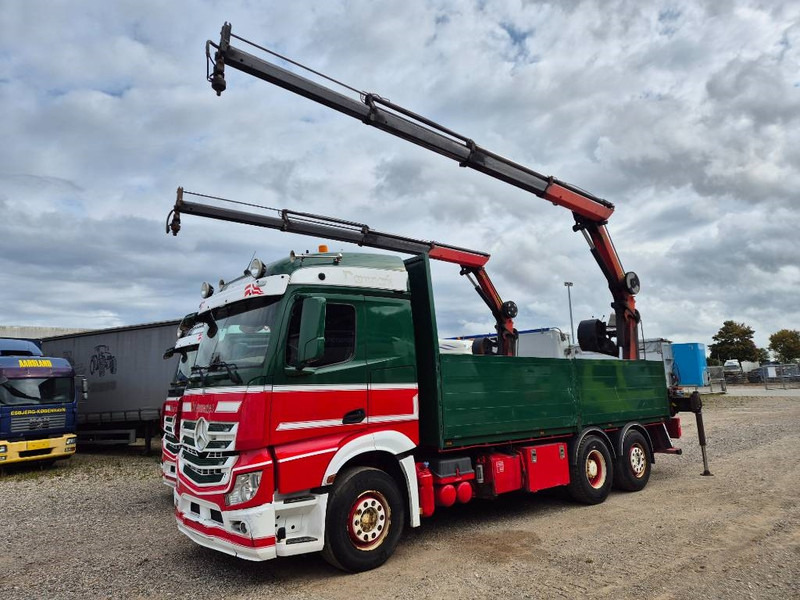 Mercedes-Benz Actros 2551/6x2 // Palfinger 16002 B // 2 x trucks - Автоманипулятор: фото 5 Mercedes-Benz Actros 2551/6x2 // Palfinger 16002 B // 2 x trucks - Автоманипулятор: фото 5