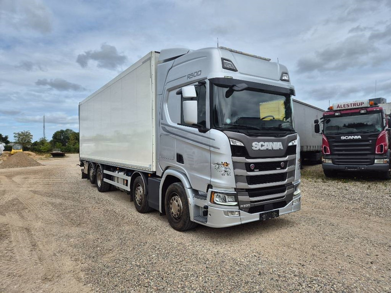 Грузовик с закрытым кузовом Scania R 500 8x2 //Rampe// Underboring: фото 7