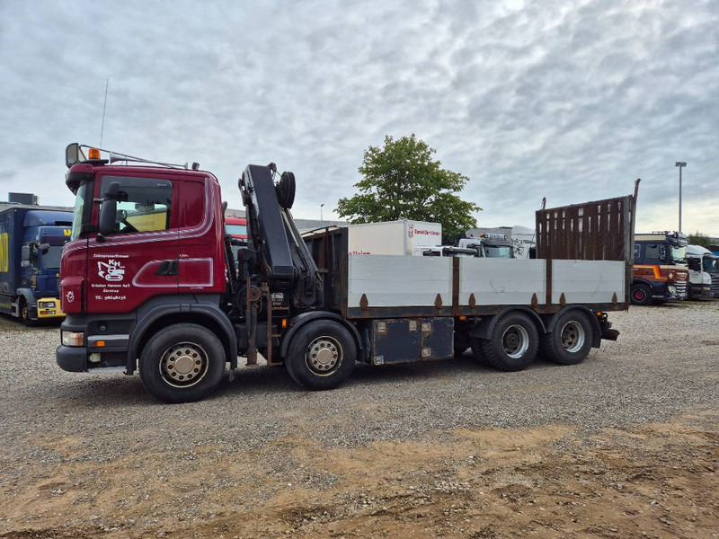 Автоманипулятор Scania R480 8x2/4 // Hiab 244 EP-5 // Hyd - ramp: фото 10