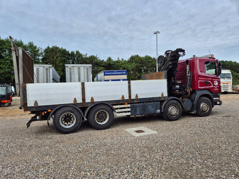 Автоманипулятор Scania R480 8x2/4 // Hiab 244 EP-5 // Hyd - ramp: фото 7