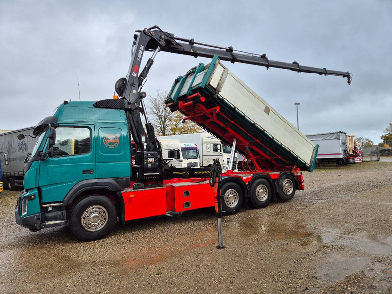 Volvo FMX 500 8x4 // HIAB X-HIPRO 262 EP-5 // 3-Tipper - Автоманипулятор: фото 1 Volvo FMX 500 8x4 // HIAB X-HIPRO 262 EP-5 // 3-Tipper - Автоманипулятор: фото 1