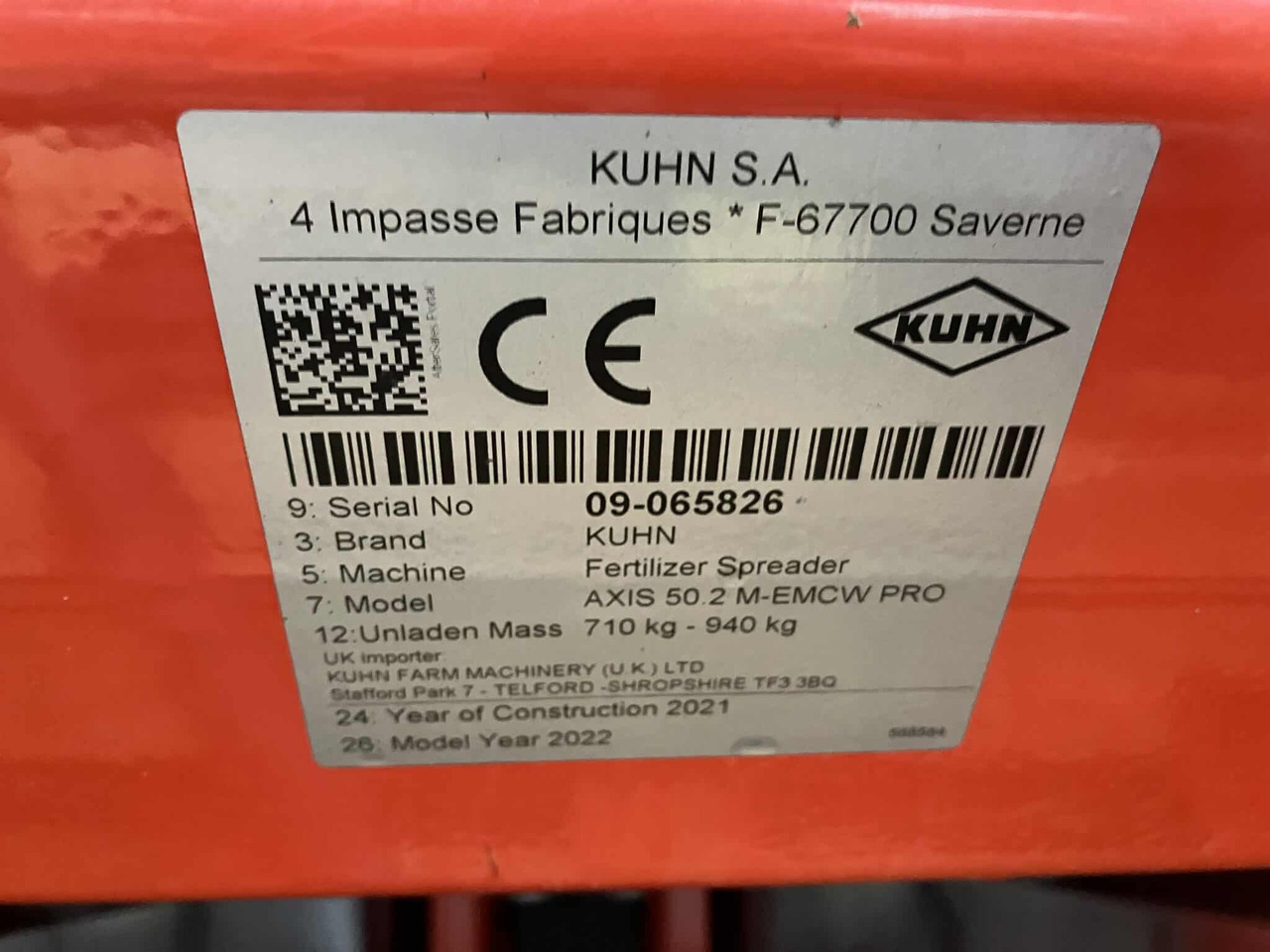 Kuhn Axis 50.2 M-ECW - Разбрасыватель удобрений: фото 5 Kuhn Axis 50.2 M-ECW - Разбрасыватель удобрений: фото 5