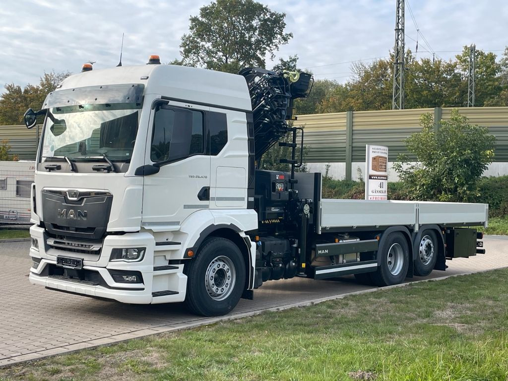 MAN TGS 26.480 /6X Hiab X-HIRRO 302 E-6 JIB 70x4 - Автоманипулятор, Грузовик бортовой/ Платформа: фото 1 MAN TGS 26.480 /6X Hiab X-HIRRO 302 E-6 JIB 70x4 - Автоманипулятор, Грузовик бортовой/ Платформа: фото 1
