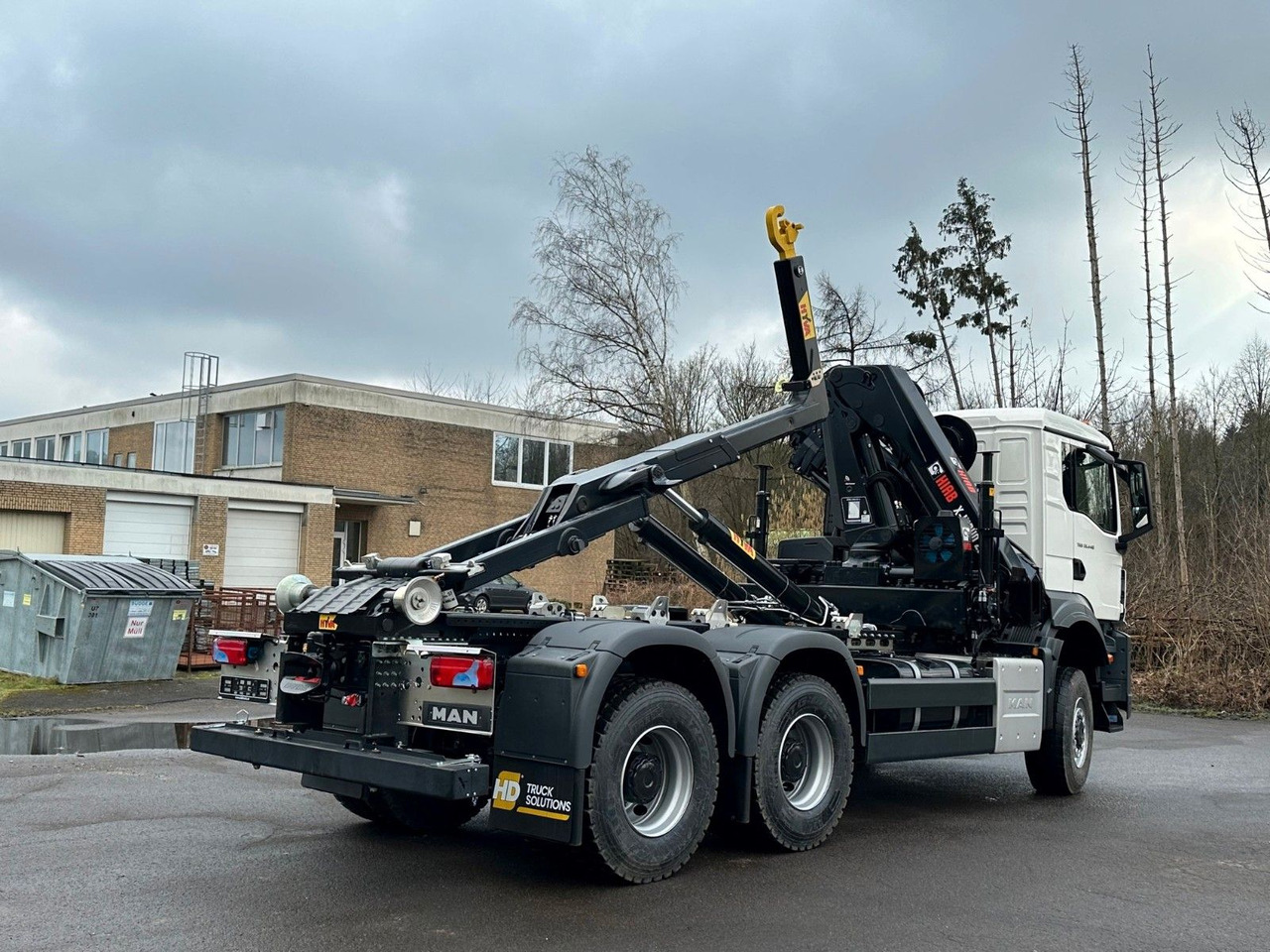 MAN TGS 33.440 6x6 BB Abrollkipper+Kran Hiab 228-6 в лизинг MAN TGS 33.440 6x6 BB Abrollkipper+Kran Hiab 228-6: фото 16